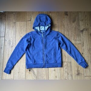 Athleta Girl Full Zip Hoodie Sweatshirt size Medium 8-10